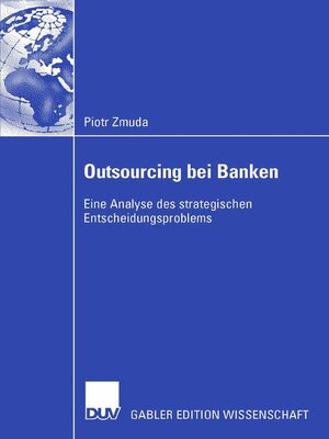 cover image of Outsourcing bei Banken